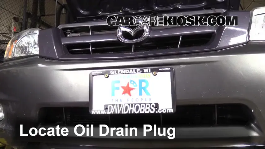 2006 Mazda Tribute S 3.0L V6 Oil Change Oil and Oil Filter